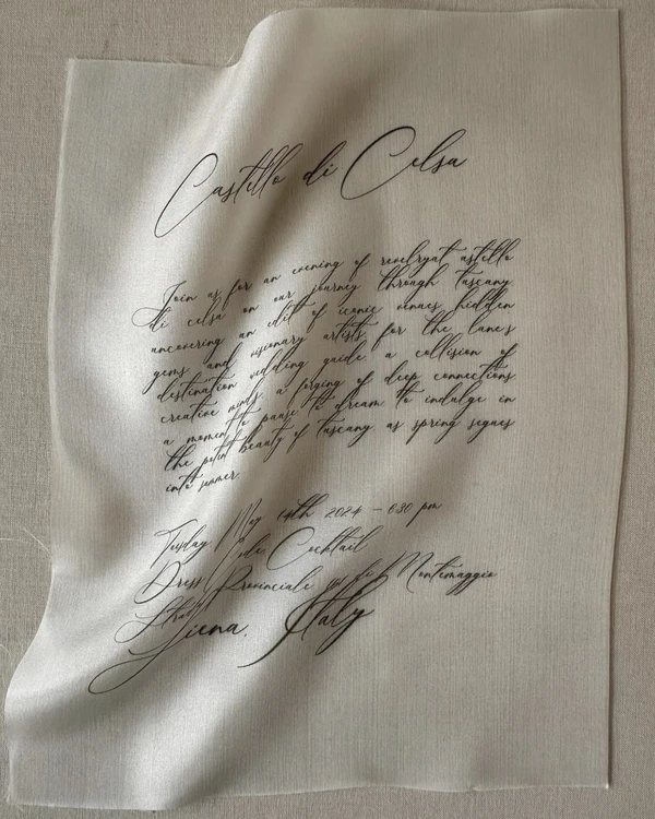 50 Elegant Calligraphy Stationery Designs