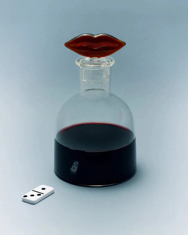 <a href="https://us.maisonbalzac.com/collections/drink/products/bisous-decanter">MAISON BALZAC Bisous Decanter</a>, $145