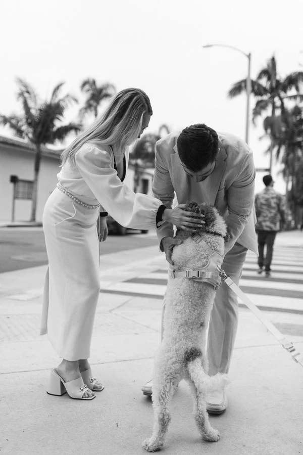 Chic pre-wedding shoot in Santa-Barbara — photo 13
