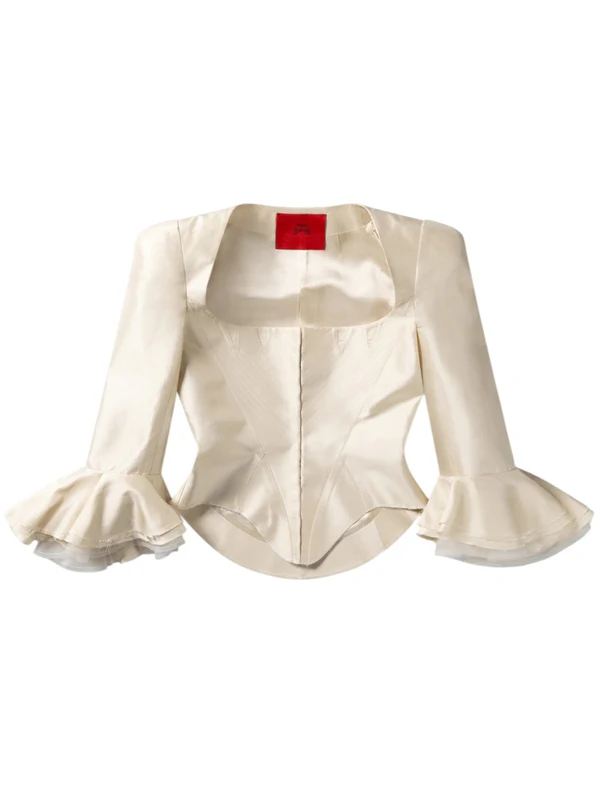 <a href="https://dilarafindikoglu.com/products/days-dawning-jacket-ivory?variant=64066973401465">DILARA FINDIKOGLU Jacket</a>, $3430