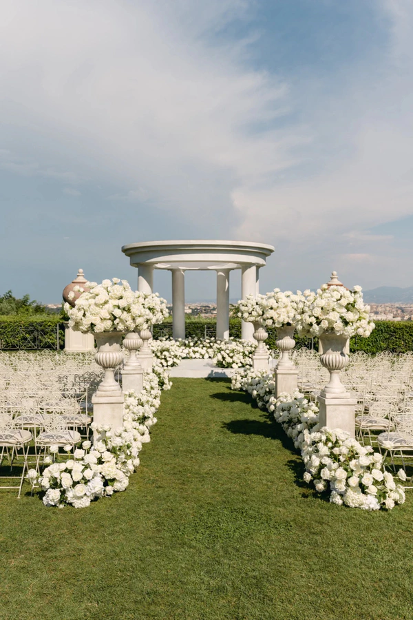 Influencer Allegra Filippetti’s Italian Garden Wedding Was a Chic Fusion of Cinematic Romance & Fashion-Forward Style