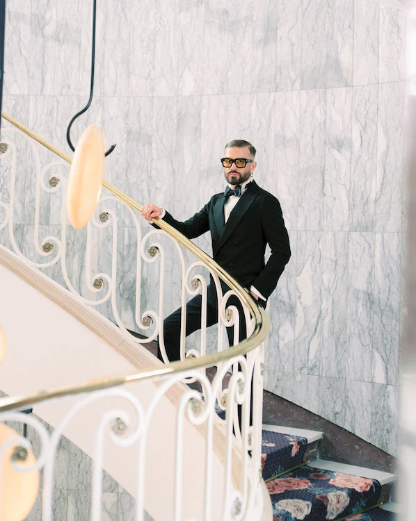 An Elegant Art-Inspired Garden Celebration in Madrid