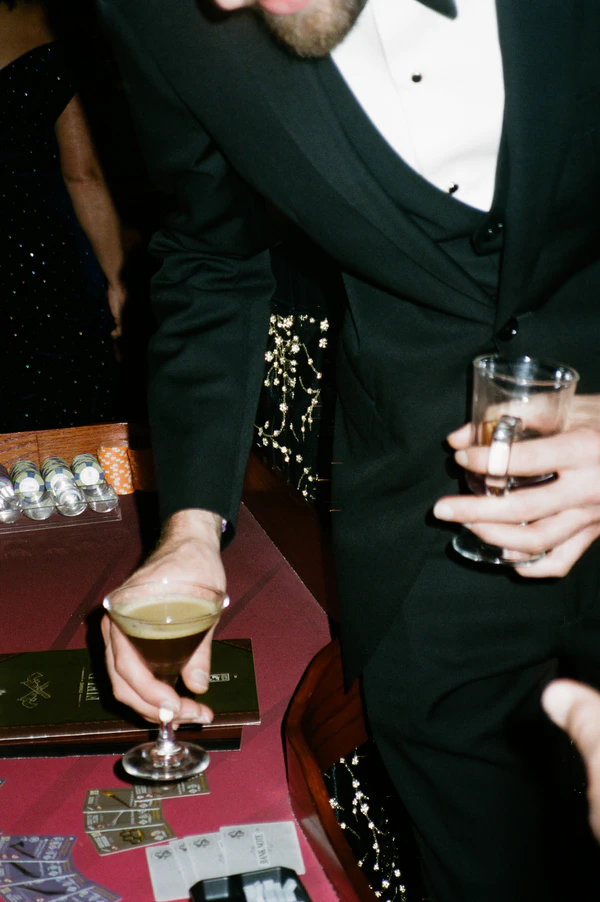 A Glamorous Art Deco Celebration Inspired by Vintage Travel at Gatsby Mansion