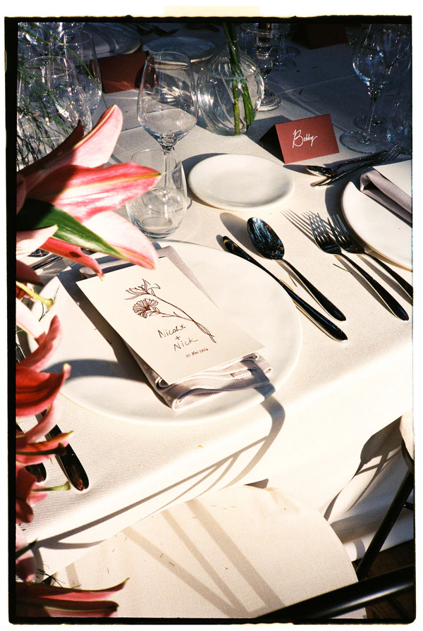 An Effortlessly Chic Garden Wedding in Mallorca with Vintage Details & Mountain Views