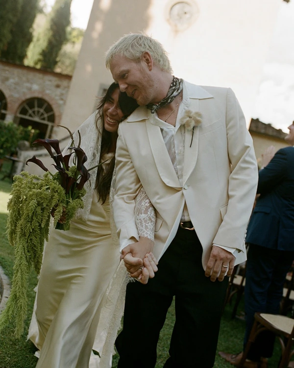 A Bohemian-Chic Wedding with Vintage Flair in Tuscany
