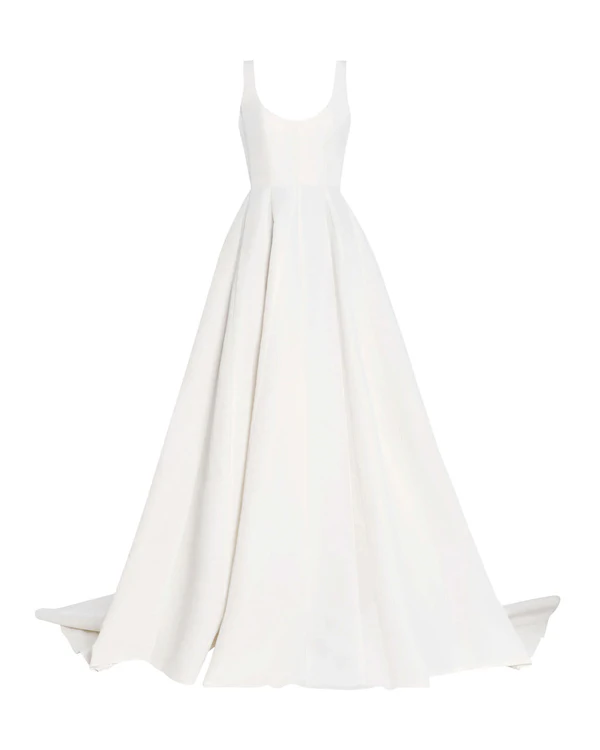 16 Minimalistic Wedding Dresses to Inspire You