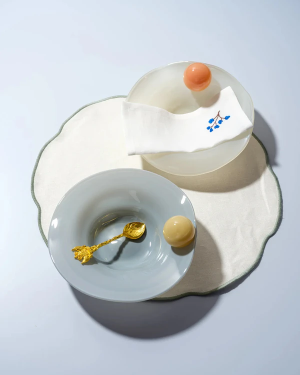 <a href="https://hellemardahl.com/collections/bon-bon-sets/products/bon-bon-breakfast-set-of-2">HELLE MARDAHL The Bowl With a Twist</a>, $730