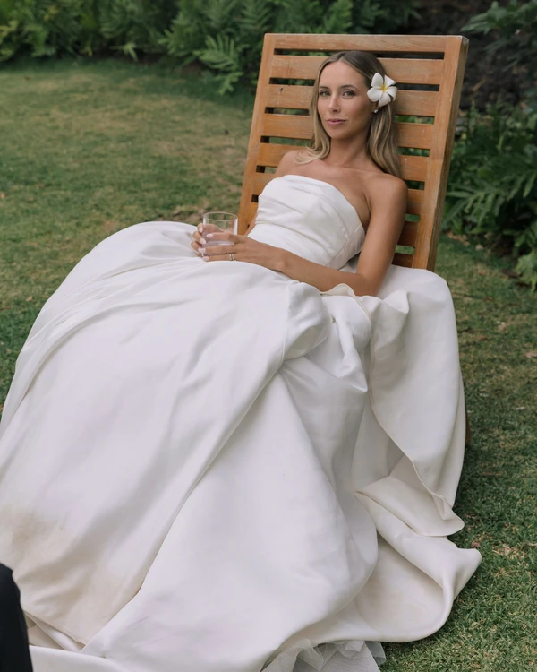 A Tropical Black-Tie Beach Wedding Weekend in Hawaii