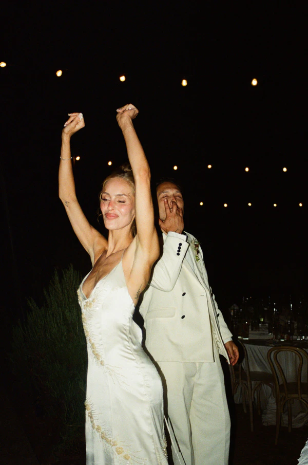 Influencer Jade Mitchell-Clyde's Chic Black-Tie Wedding in California's Gold Country