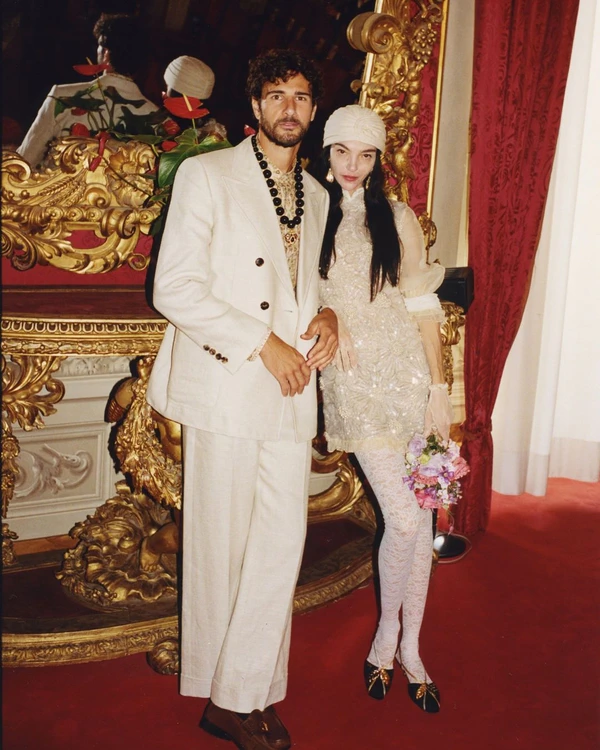 Supermodel Mariacarla Boscono & Olympian Claudio Stecchi Marry (Again!) in Florence — photo 2