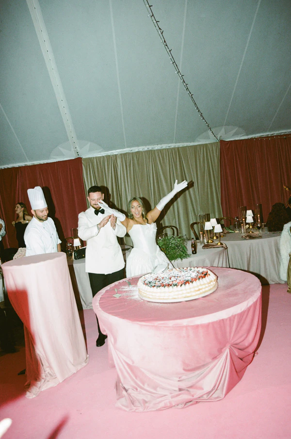 A Vibrant & Artistic Pink-Drenched Wedding in the Australian Countryside