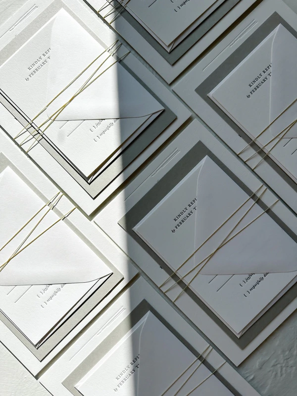 Paper Cliché, wedding stationery in California, USA — portfolio photo 10