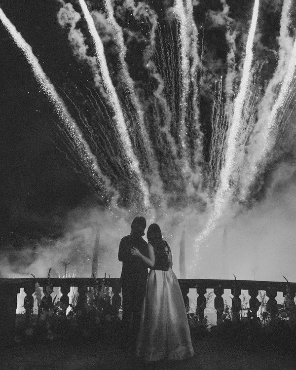 A Classic & Elegant Celebration Amongst an Italian Garden Villa