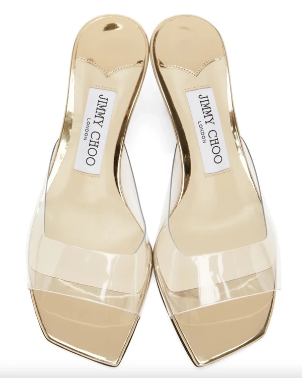15 Trendy Transparent Wedding Shoes