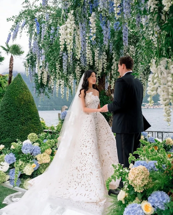 Inside the Gorgeous Details of Influencer Becca Bloom’s Fairytale Lake Como Wedding — photo 1