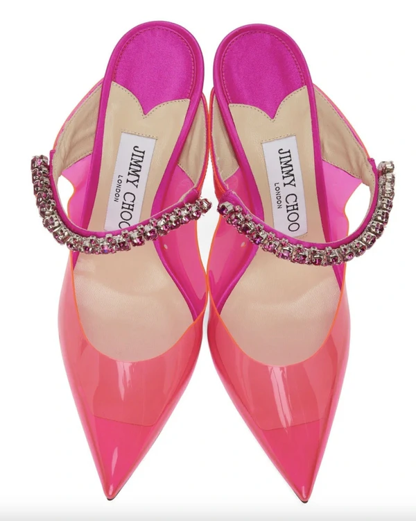 15 Trendy Transparent Wedding Shoes