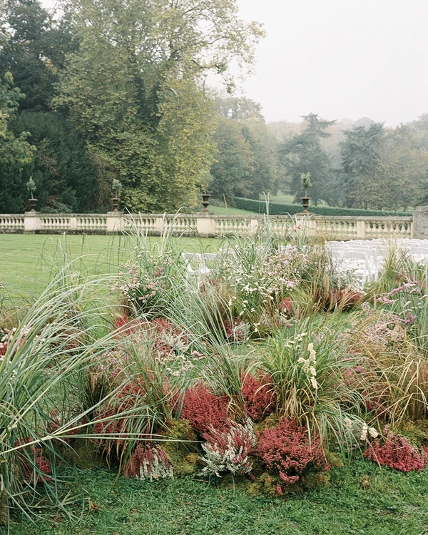 A Fashion Designer's Opulent Wedding in an Enchanting Parisian Château