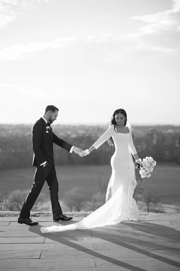 Paige & Doug's Timeless Wedding at Natirar Mansion