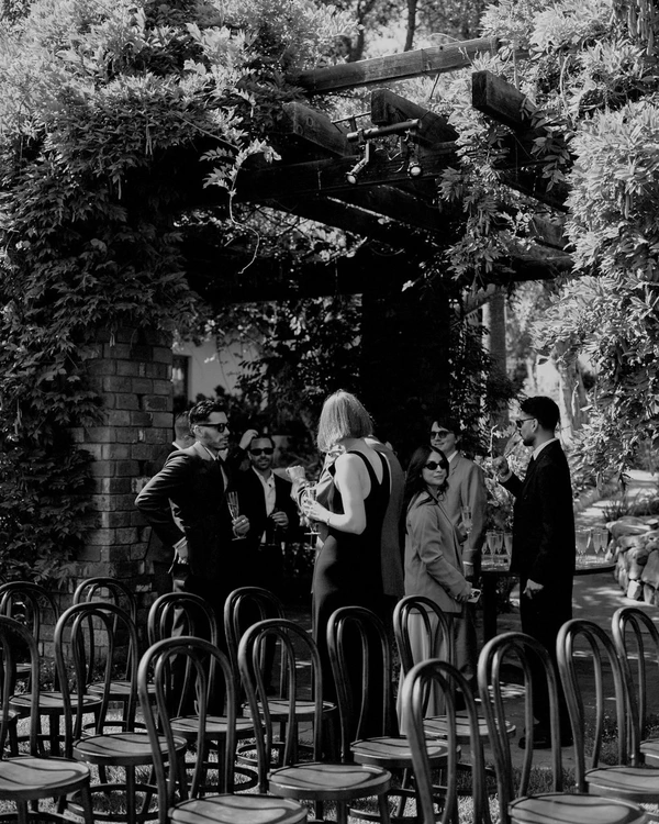 An Intimate Santa Barbara Wedding Framed by Lush Gardens & Light
