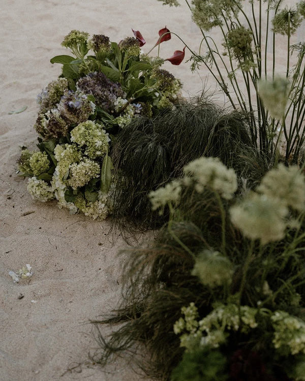 A Chic & Spiritual Beach Wedding on the Tropical Shores of Bali
