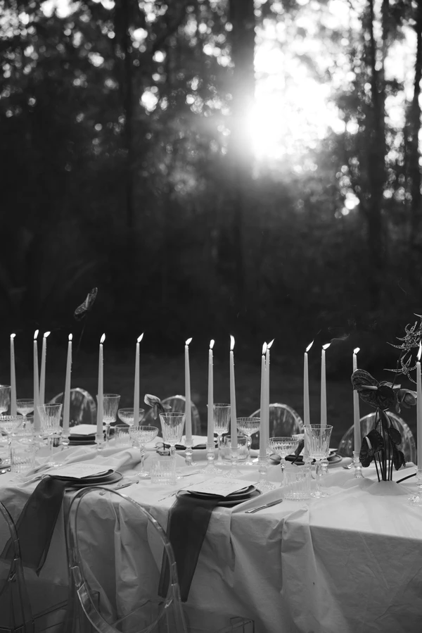 A Darkly Romantic Wedding Soirée