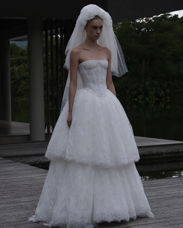 35 Lace Bridal Dresses from the Fall 2026 Collections