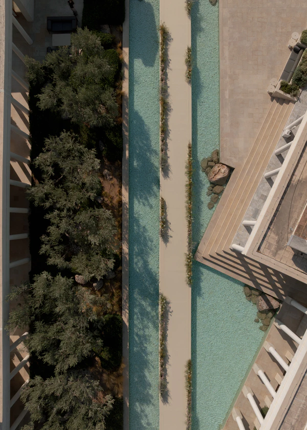 A Cinematic & Artistic Color-Washed Wedding Weekend at Amanzoe in Greece