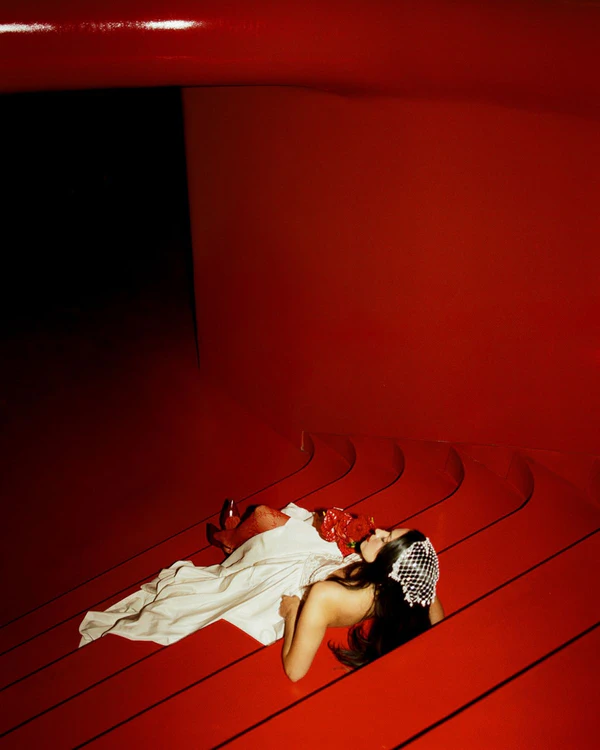As the World Falls Down in Red