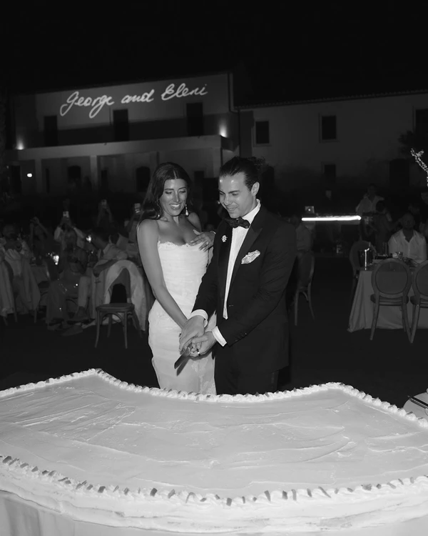 A Four-Day Fuchsia-Filled Seaside Wedding in Crete