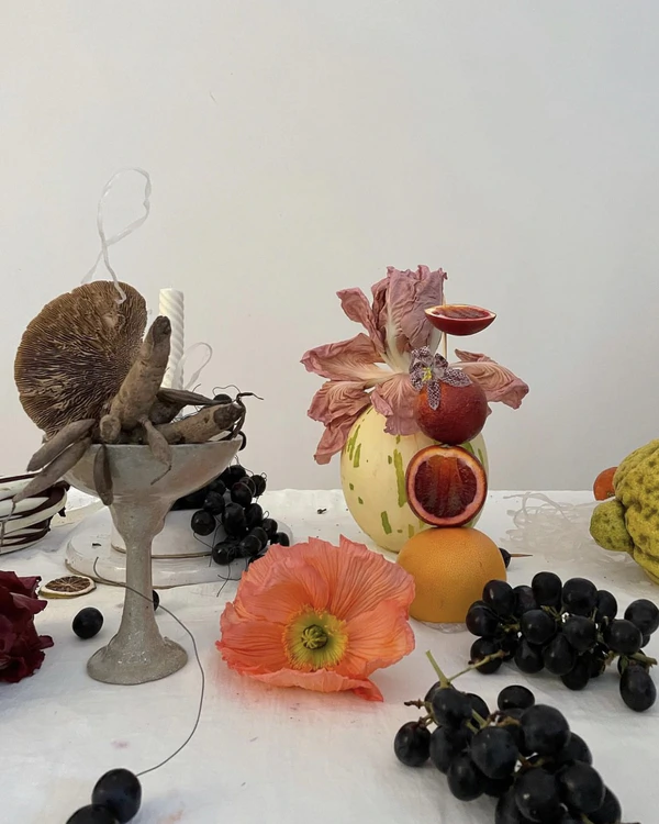 Tablescape Styling with Fruit