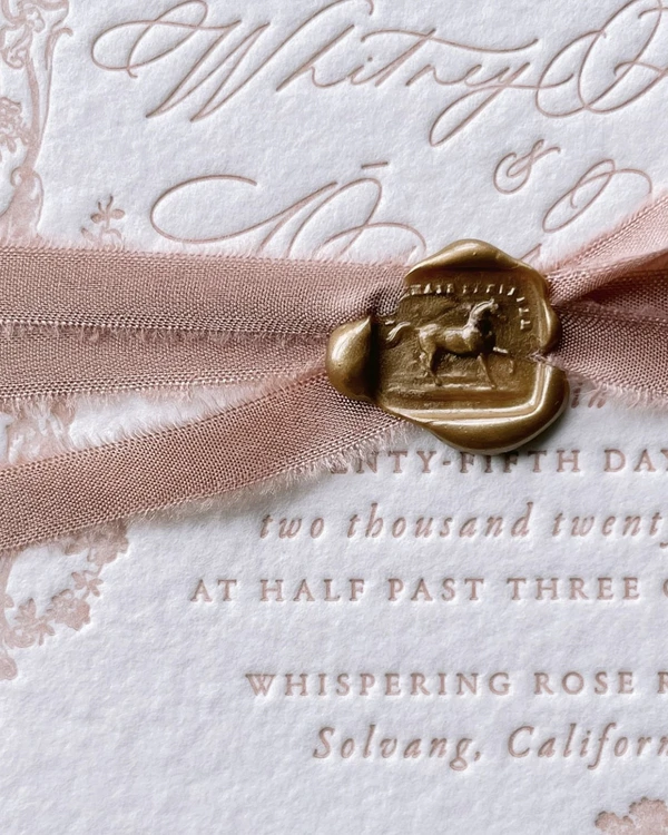 40 Wax Seal Wedding Stationery Ideas