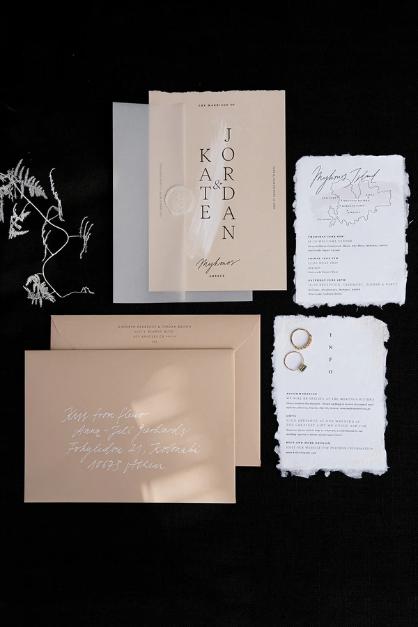 A Bohemian Wedding in Mykonos