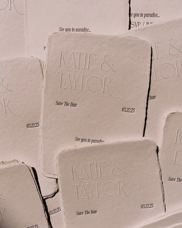 32 Blind Embossed Stationery Ideas
