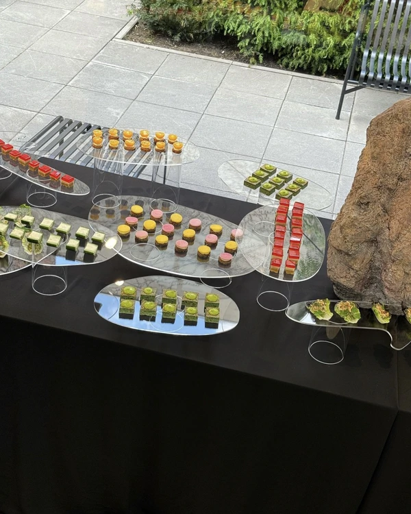 Trend: Minimalist Grazing Tables