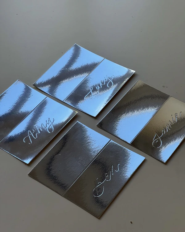 Trend: Mixed Metal Stationery & Signage