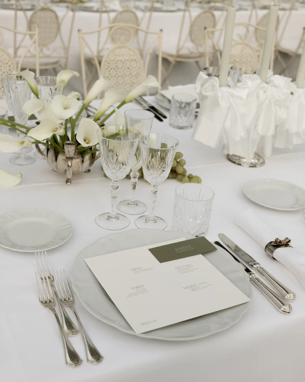 A Timeless & Intimately Elegant Tuscan Villa Wedding