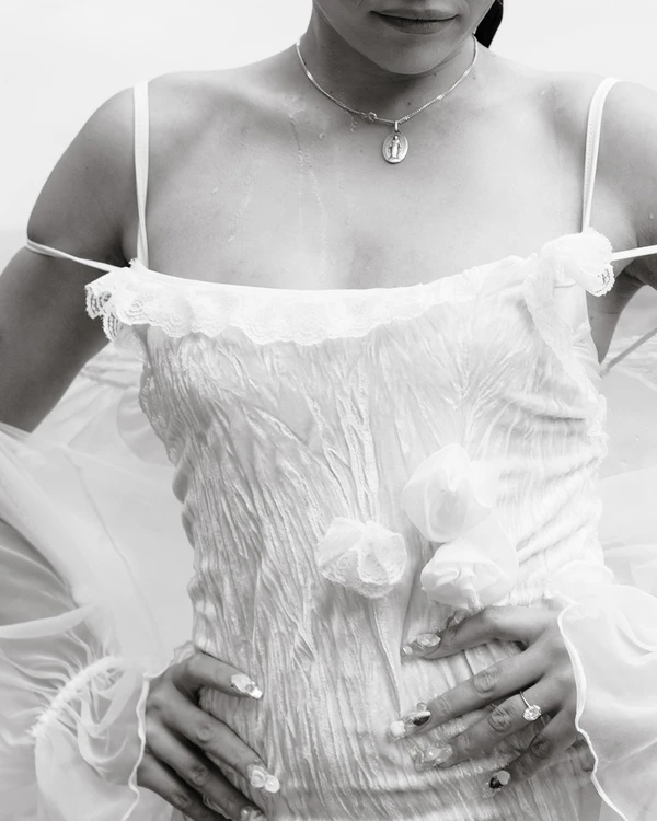 This Galliano-Inspired Bride Brought Mermaidcore to Sicily