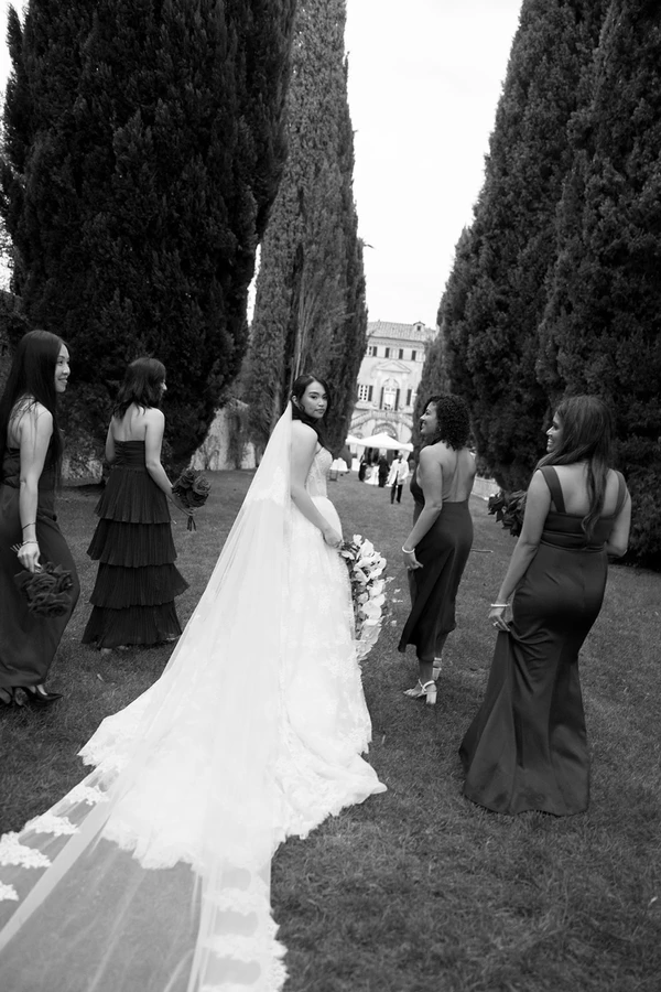 A Romantic Black-Tie Wedding Weekend at Villa Cetinale in Tuscany