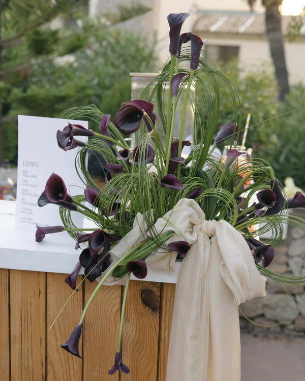 A Modern Coastal Wedding with a Mocha Altar in Altea, Spain