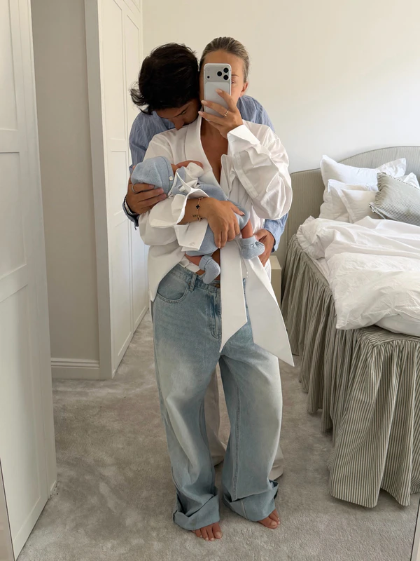 Fashion Influencer Hanna Schönberg and Musician Eric Saade Welcome Their First Child — photo 2