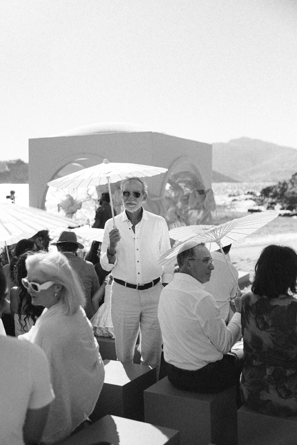 Jewelry Designer Noy Tawil's Mykonos Wedding Weekend Blending Bohemian Luxury & Mediterranean Chic