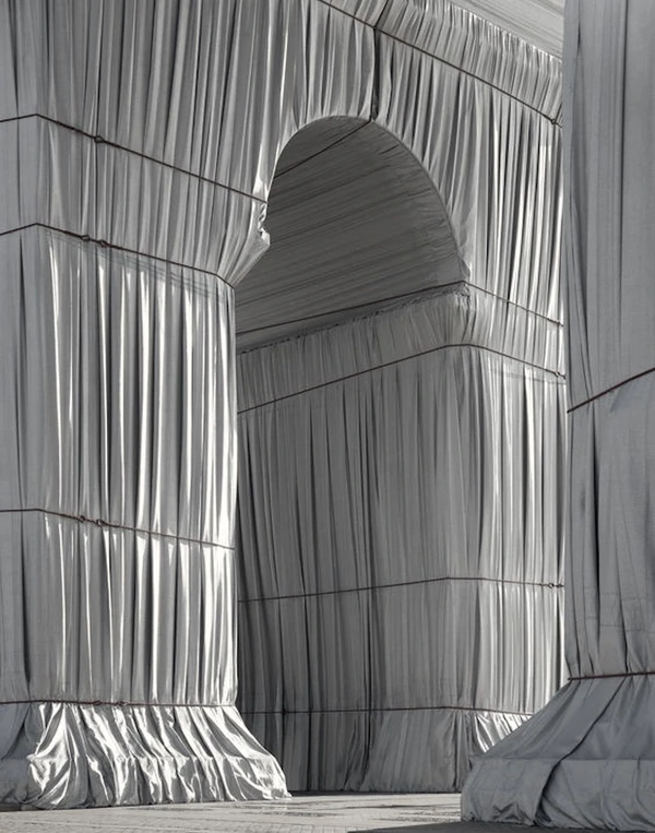 Trend: Draped Fabric Installations