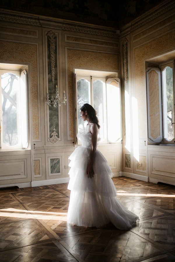 Romantic Wedding Day at the Enchanting Villa Aurelia