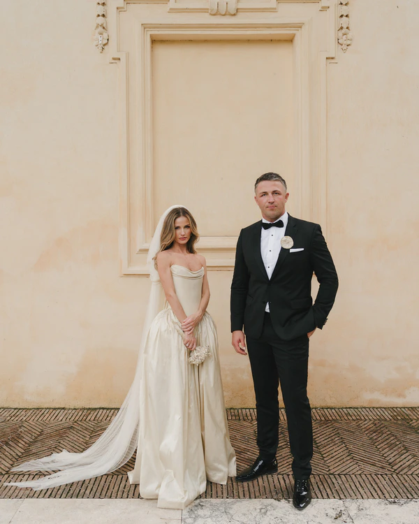 An Elegant & Dreamy Italian Wedding in a Baroque Roman Villa