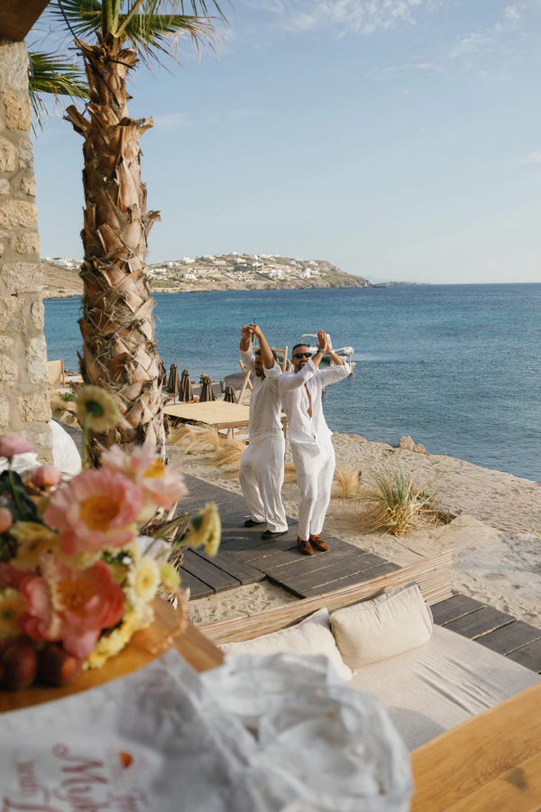 Jewelry Designer Noy Tawil's Mykonos Wedding Weekend Blending Bohemian Luxury & Mediterranean Chic