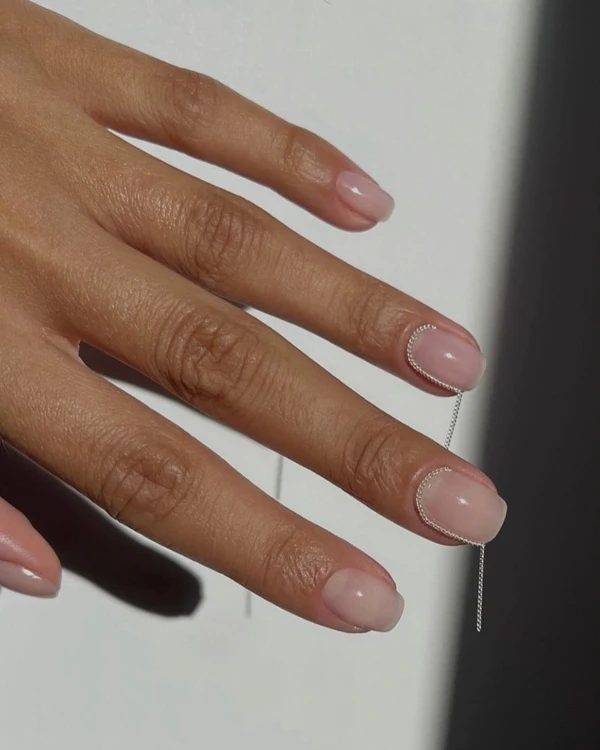 Chic Bridal Nail Inspiration