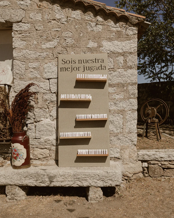 A Playful & Artistic Rural Wedding in Countryside of Madrid