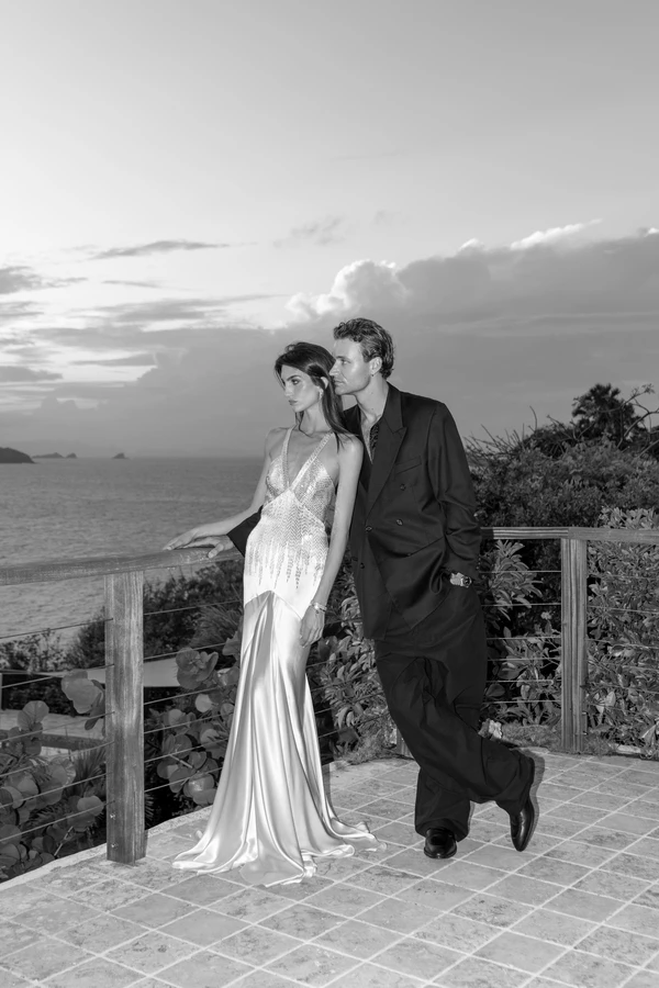 Influencer Jordan Paltrow’s Party Coded Black Tie Beach Wedding Weekend in St. Barths