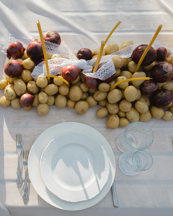 A Folkloric Countryside Wedding with Every Detail Handcrafted By Family & Friends