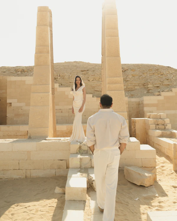 A Refined Multi-Day Wedding with an Iconic Reception at the Pyramids of Giza